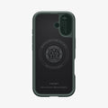 ACS09988 - iPhone 17 Series Case Optik Armor (MagFit) in abyss green showing the inside of case