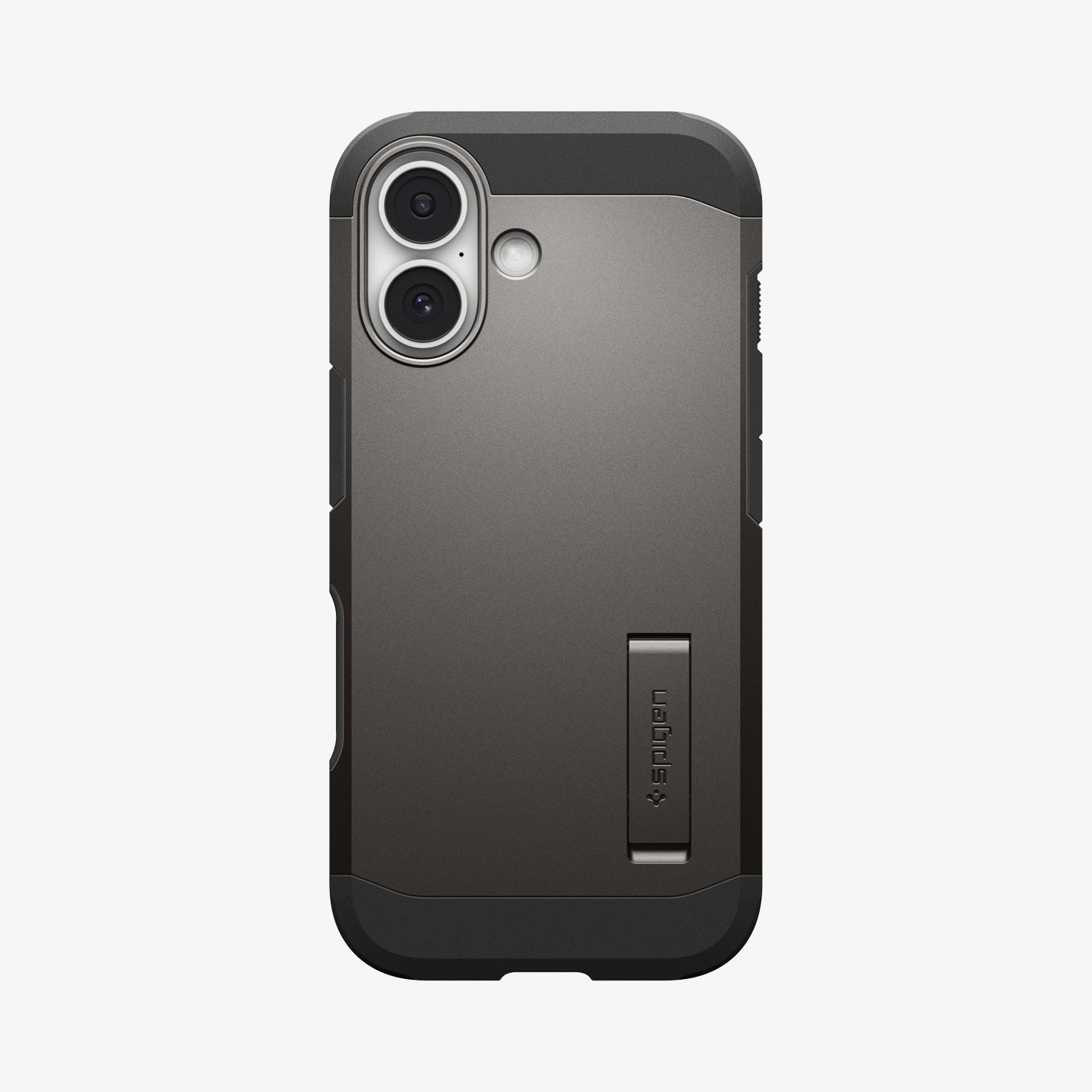 ACS09985 - iPhone 17 Case Tough Armor T AI (MagFit) in gunmetal showing the back