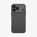 ACS09672 - iPhone 17 Pro Max Core Armor (MagFit) in Marble Gray showing the back