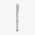 ACS09630 - iPhone 17 Pro Crystal Flex (MagFit) in Clear White showing the side