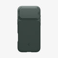 ACS09901 - iPhone 17 Pro Max Series Case Optik Armor (MagFit) in abyss green showing the back