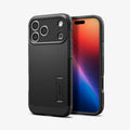 ACS09950 - iPhone 17 Pro Case Tough Armor T AI (MagFit) in black showing the back and front