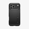 ACS09950 - iPhone 17 Pro Case Tough Armor T AI (MagFit) in black showing the back