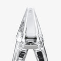 ACS11782 - iPhone Duo  Ultra Hybrid Pro S (Mag Fit) showing a close-up of the transparent hinge protection mechanism