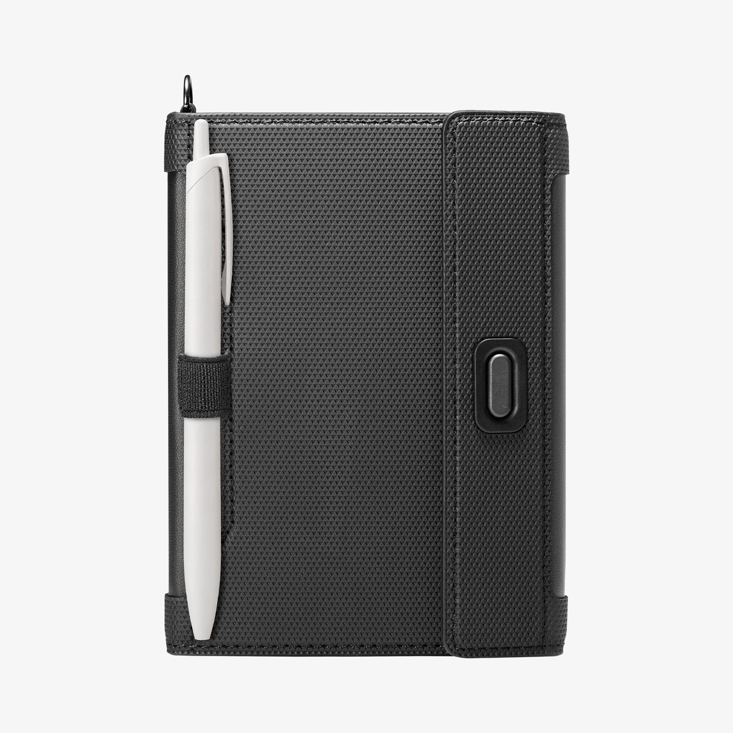 AFA11344 - Passport Holder | KD502 Black showing the back and partial side