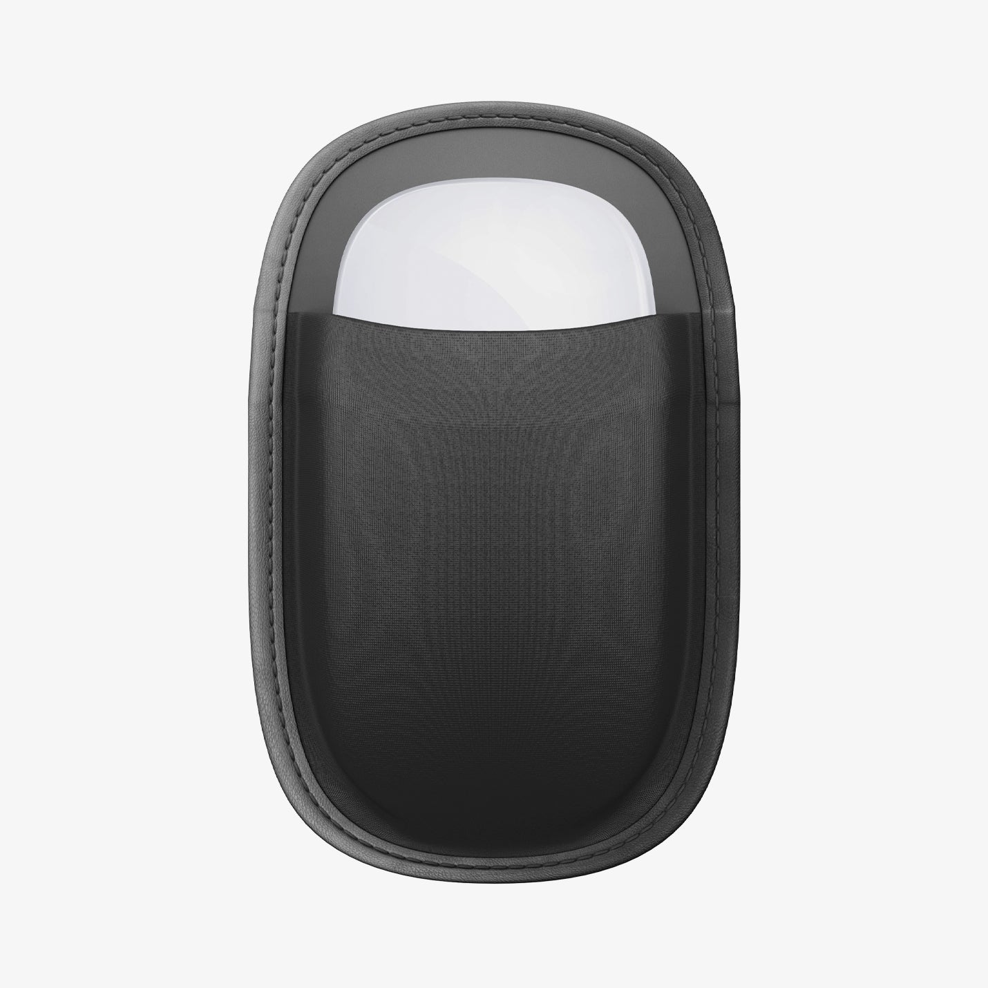 APP11227 - Laptop/Tablet Mouse Holder | LD220 in Black showing front with a mouse.