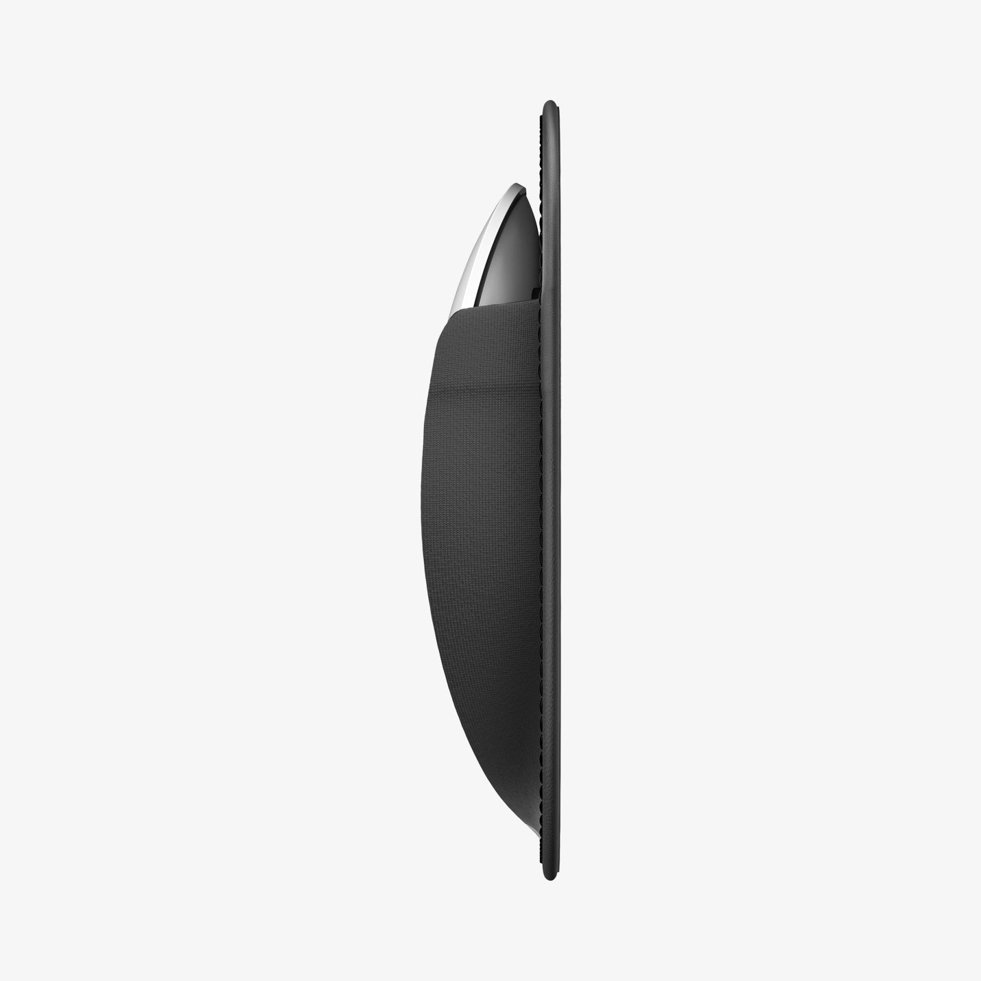 APP11227 - Laptop/Tablet Mouse Holder | LD220 in Black showing side with a mouse.