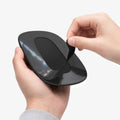 APP11227 - Laptop/Tablet Mouse Holder | LD220 in Black showing back.