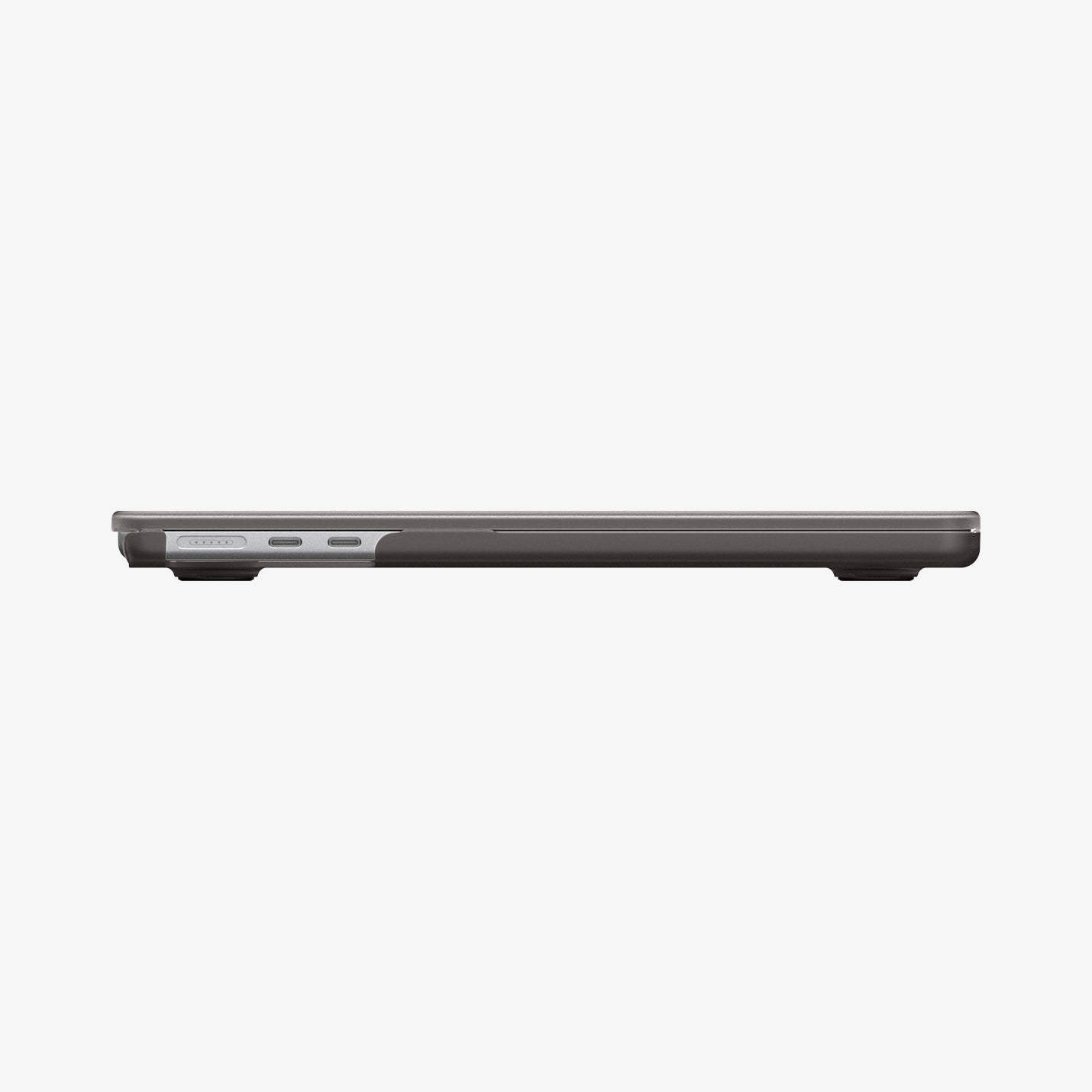 ACS11531 - MacBook Pro 13-inch Air Skin in Frost Black showing side
