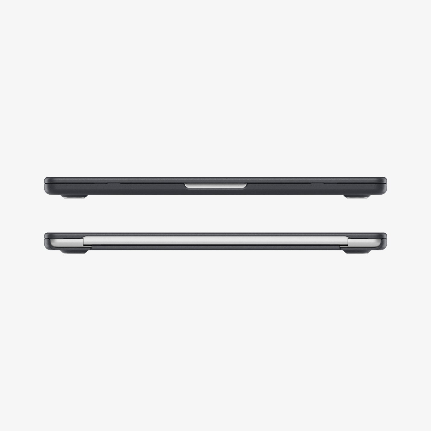 ACS11267 - MacBook Air 15-inch Nano Pop Black Sesame showing front and rear edge views of the laptop case with a slim fitted profile