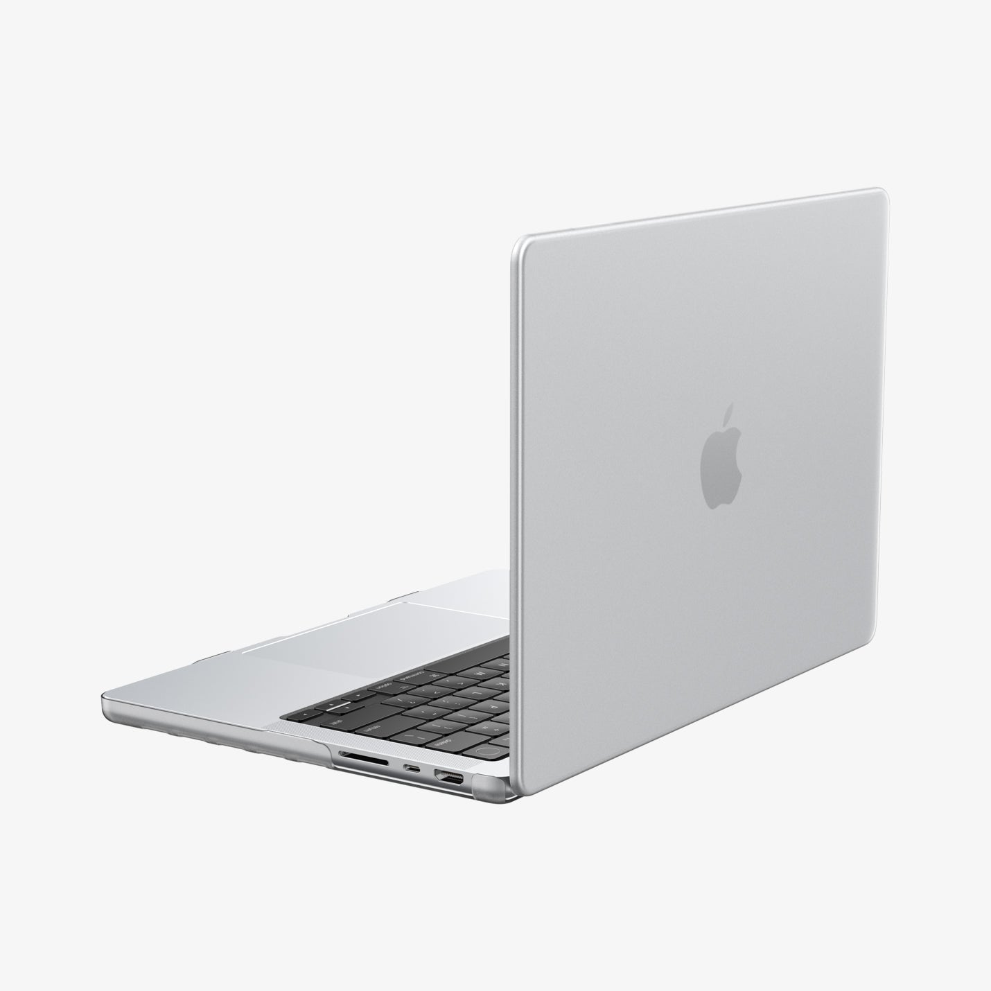 ACS11528 - MacBook Pro 14-inch Air Skin in Frost Clear showing the back and side