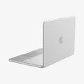 ACS11543 - MacBook Neo 13-inch Air Skin in Frost Clear showing the back and side