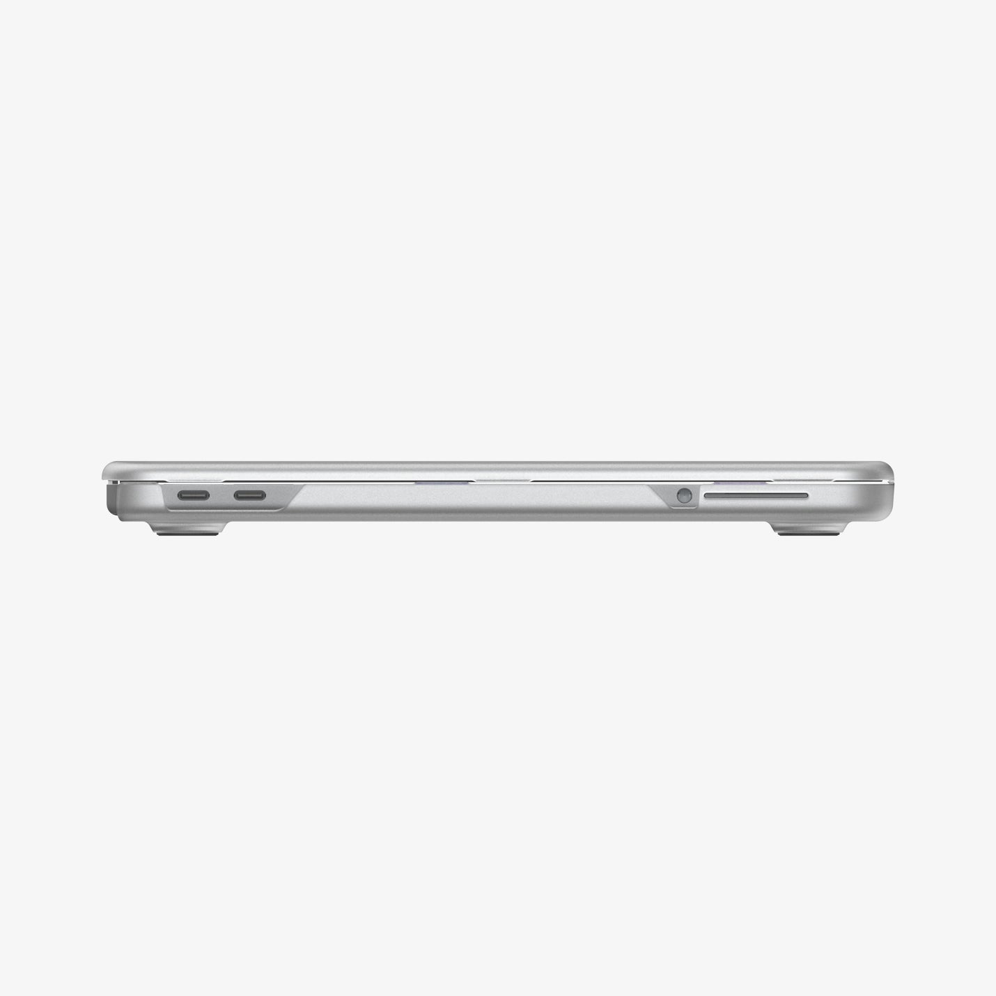 ACS11543 - MacBook Neo 13-inch Air Skin in Frost Clear showing side