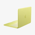 ACS11544 - MacBook Neo 13-inch Air Skin in citrus showing the back and side