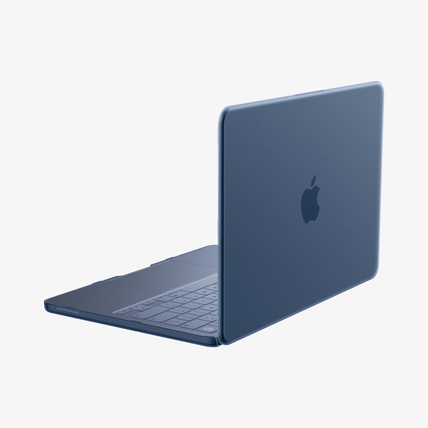 ACS11814 - MacBook Neo 13-inch Air Skin in Frost Indigo showing the back and side