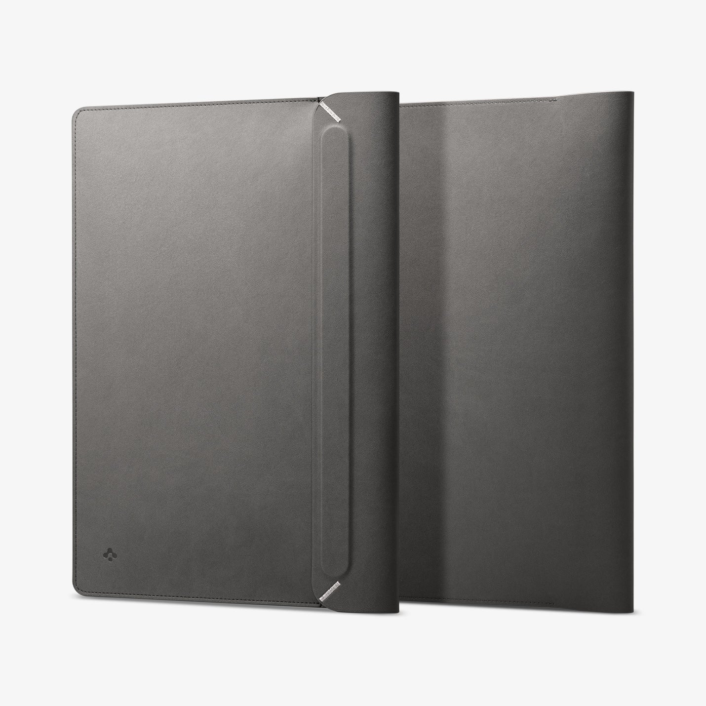 AFA06418 - Spigen Valentinus MacBook Sleeve rear exterior with clean minimal leather surface