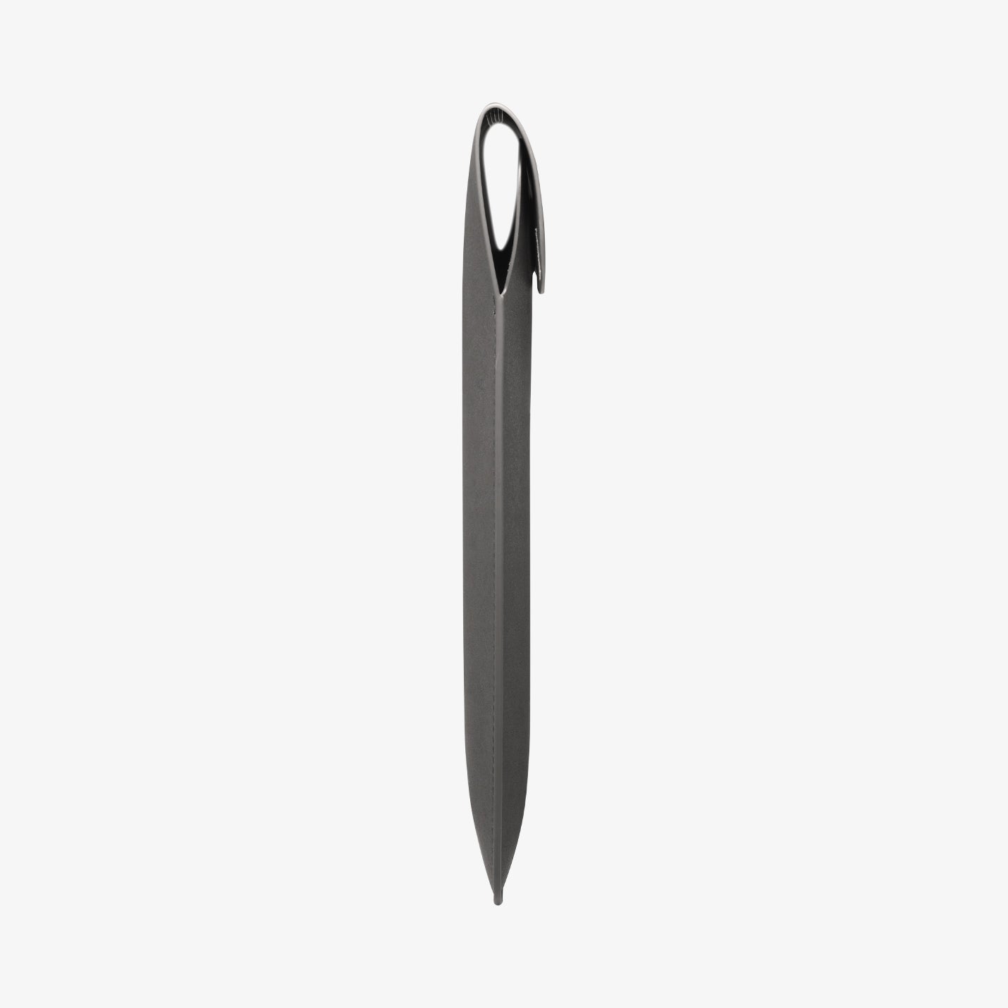AFA06415 - MacBook Pro 14-inch Valentinus Laptop Pouch in City Gray showing slim leather design with device inside