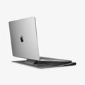 AFA06421 - Spigen Valentinus MacBook Sleeve dual stand structure supporting laptop with stable elevated viewing angle