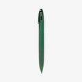 AFA06423 - MacBook Pro 14-inch Valentinus S Laptop Pouch in Jeju Green slim side profile with laptop stored inside
