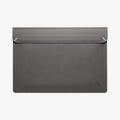 AFA06421 - Spigen Valentinus MacBook Sleeve front view with magnetic flap closure