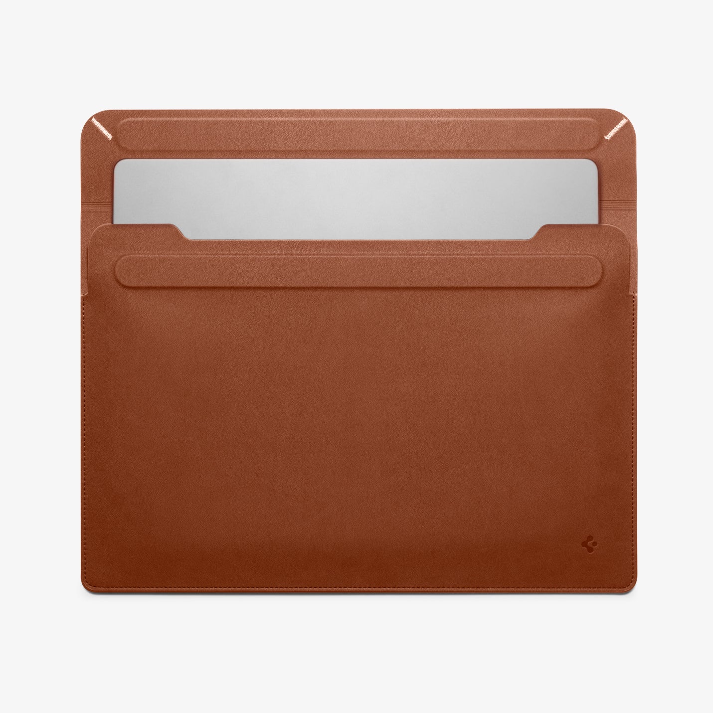 AFA06422 - Spigen Valentinus MacBook Sleeve interior view showing laptop pocket and sleeve structure