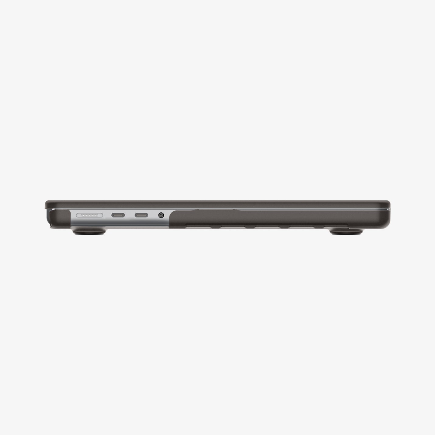 ACS11527 - MacBook Pro 16-inch Air Skin in Frost Black showing side