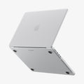ACS11526 - MacBook Pro 16-inch Air Skin in Frost Clear showing the top, bottom and side