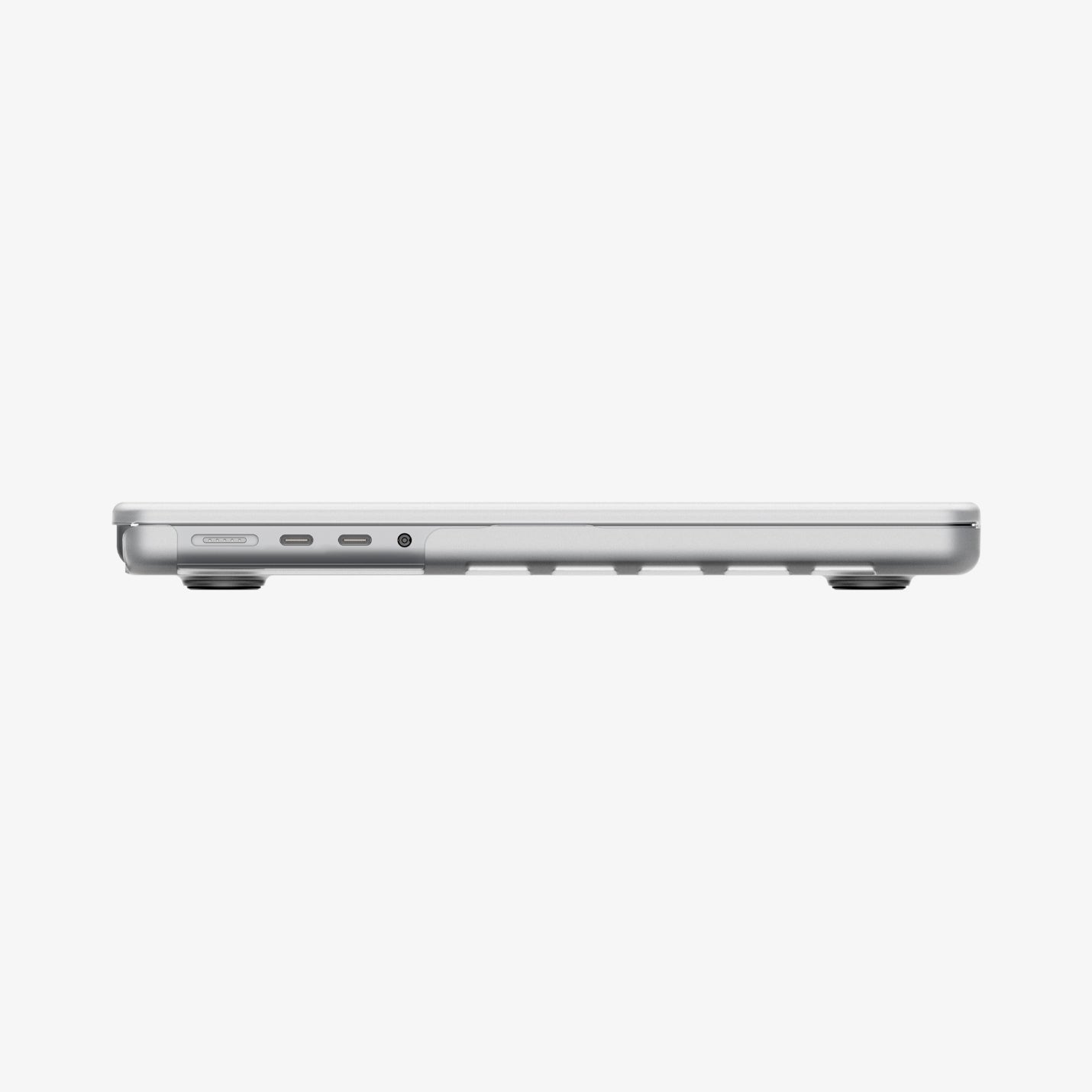 ACS11526 - MacBook Pro 16-inch Air Skin in Frost Clear showing side