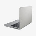 ACS10977 - MacBook Pro 16-inch in Heather Gray showing the the back and side