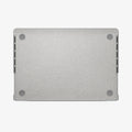 ACS10976 - MacBook Pro 14-inch in Heather Gray showing the bottom