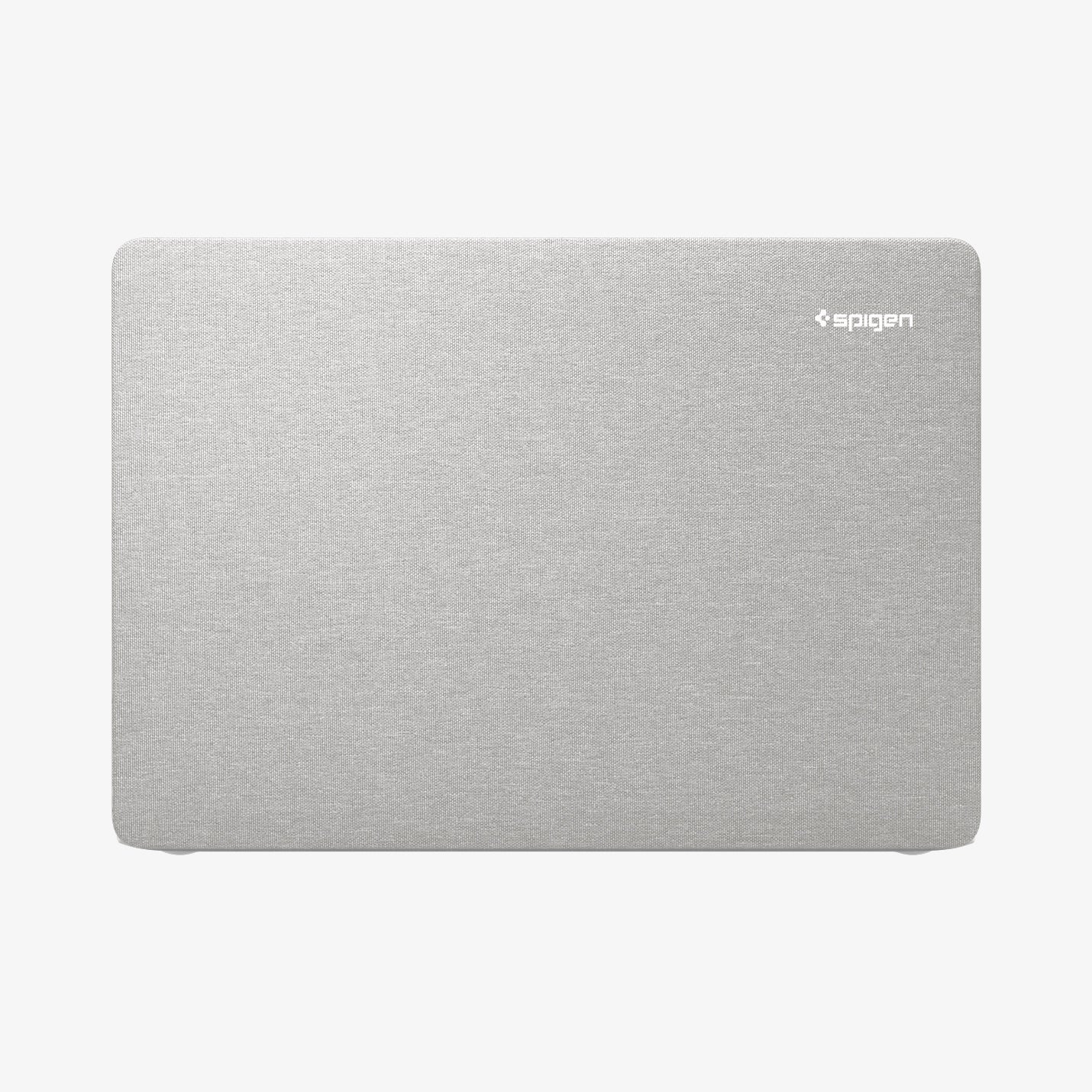 ACS10977 - MacBook Pro 16-inch in Heather Gray showing the top
