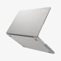 ACS10976 - MacBook Pro 14-inch in Heather Gray showing the top, bottom and partial side
