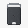 AFA11334 - MagSafe Card Holder Nano Pop S (Mag Fit)  in Black Sesame showing front