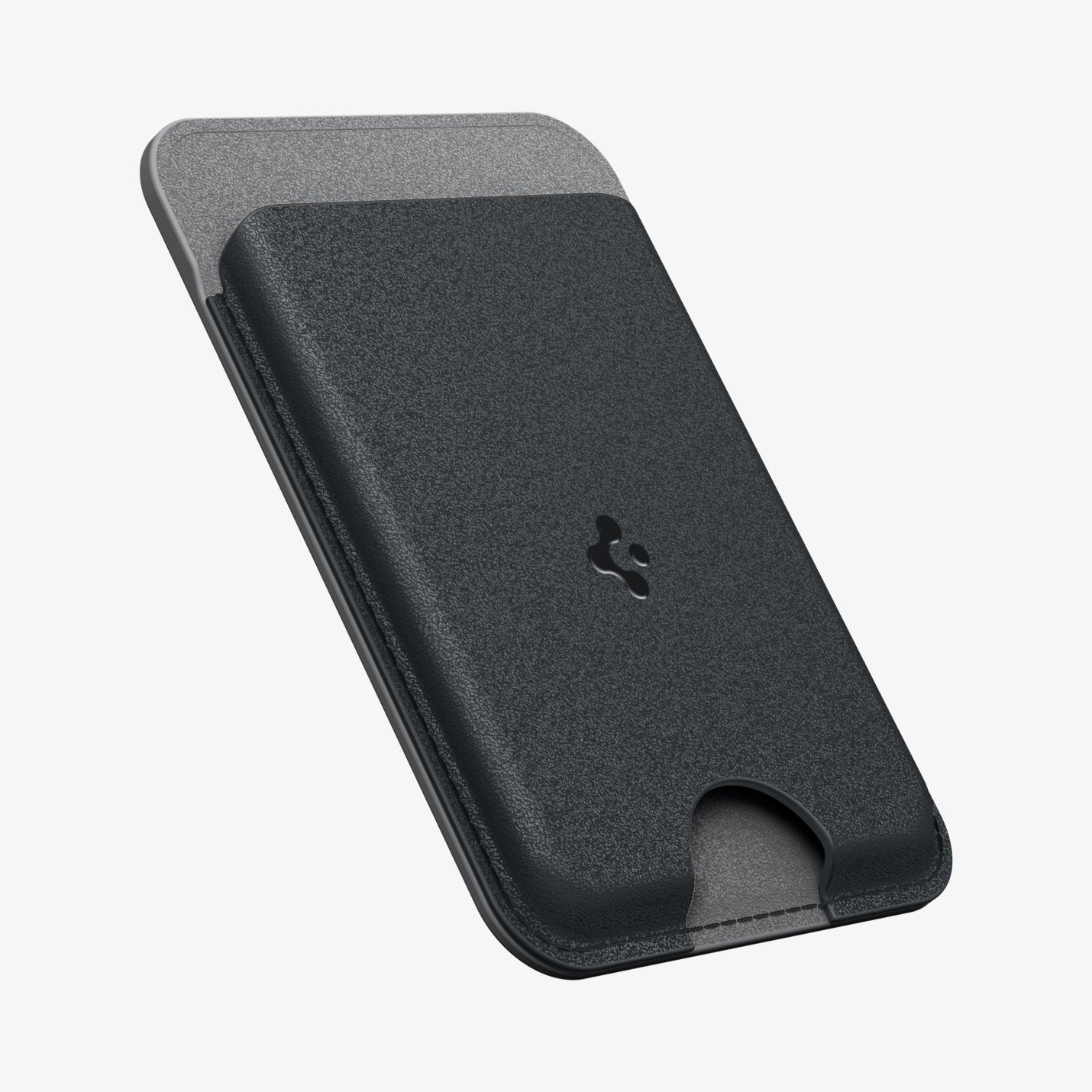 AFA06997 -  MagSafe Card Holder Nano Pop (Mag Fit) in Black Sesame