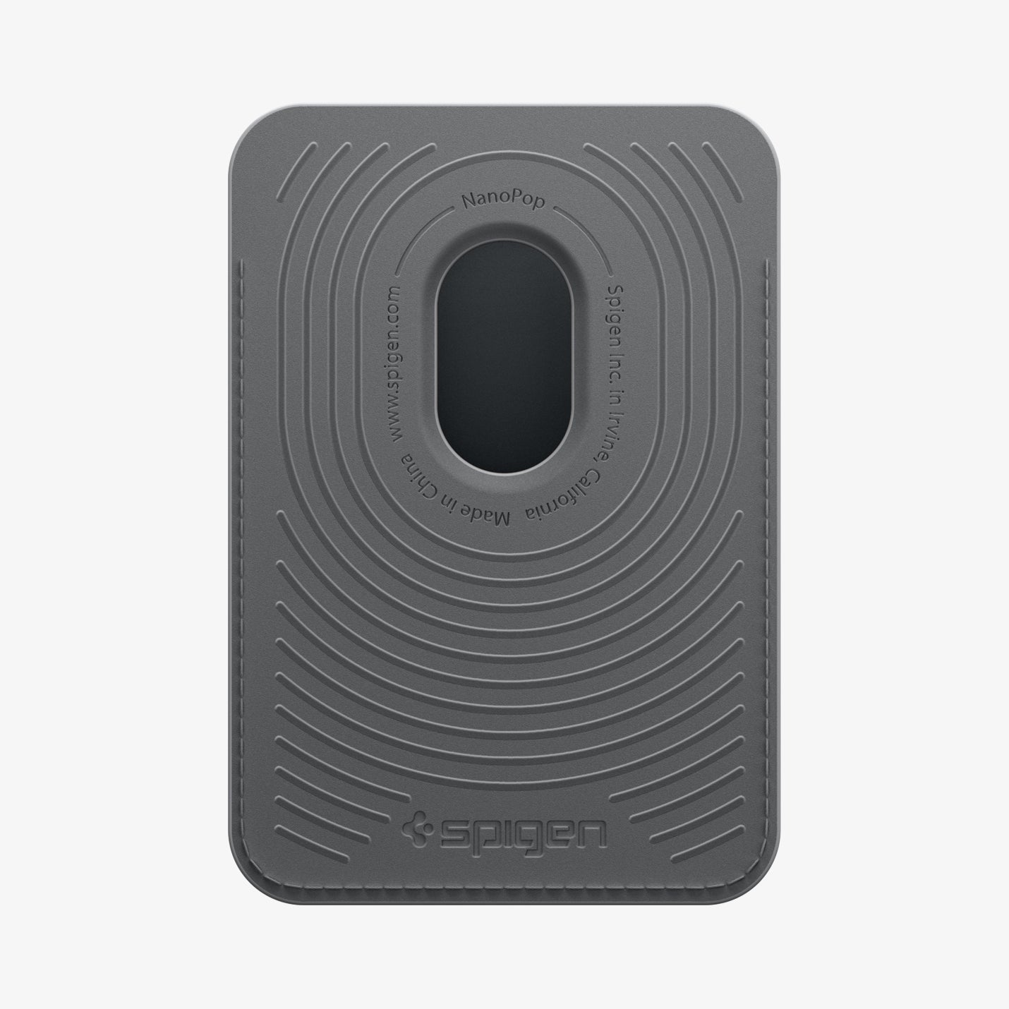 AFA06997 -  MagSafe Card Holder Nano Pop (Mag Fit) in Black Sesame