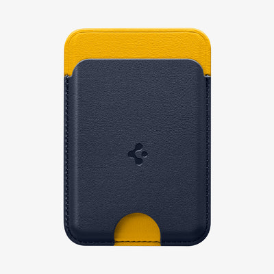 AFA06390 - MagSafe Card Holder Nano Pop (Mag Fit) in Blueberry Navy showing the front