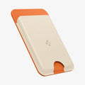 AFA11341 - MagSafe Card Holder Nano Pop (Mag Fit) in Orange Beige showing side