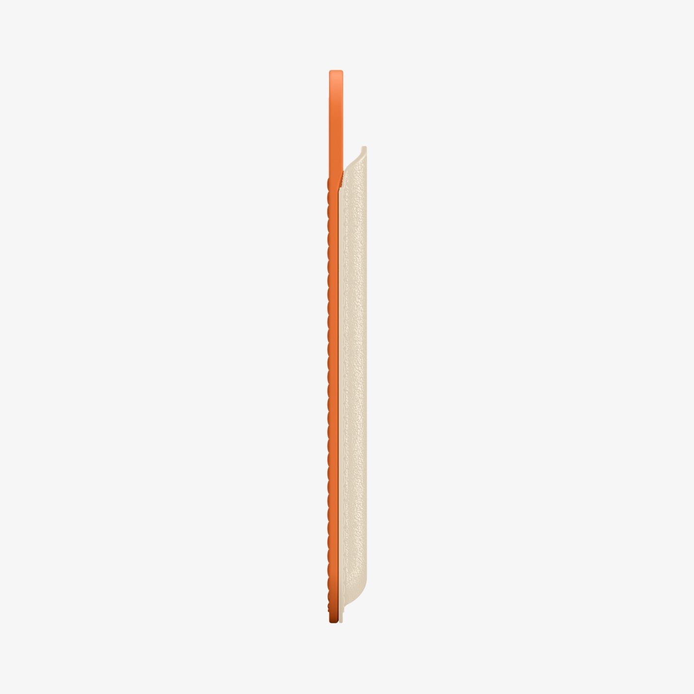 AFA11341 - MagSafe Card Holder Nano Pop (Mag Fit) in Orange Beige showing side