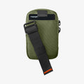 AFA11565 - Portable Organizer Pouch Tintap Zip Mag Fit 2 in Olive Green showing strip