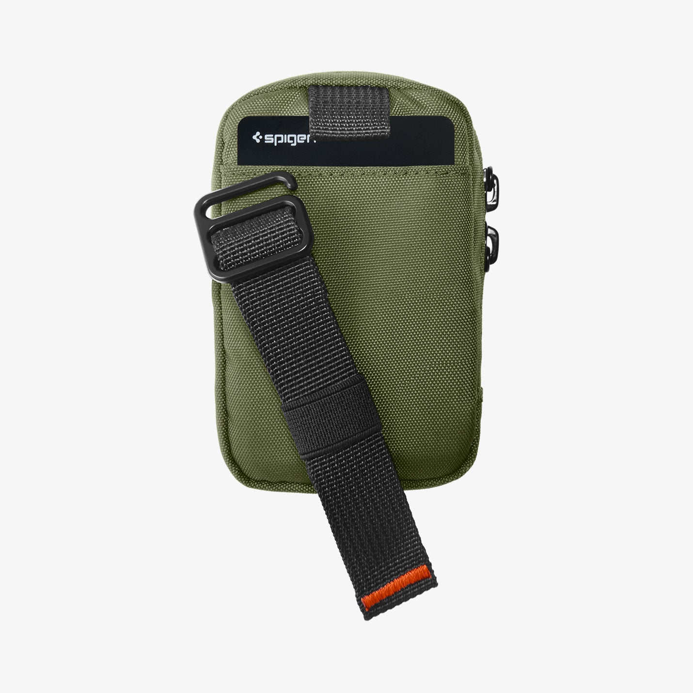 AFA11565 - Portable Organizer Pouch Tintap Zip Mag Fit 2 in Olive Green showing strip