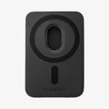 AFA11337 - Spigen Valentinus MagFit Wallet back view showing MagSafe magnetic ring attachment