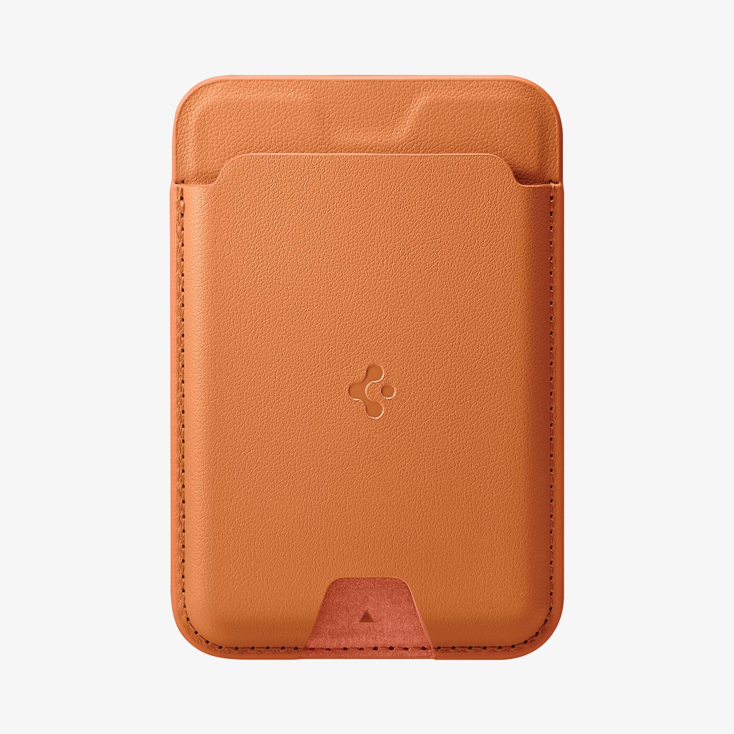 AFA11339 - MagSafe Card Holder Valentinus | 3 Cards (Mag Fit) in Orange showing front