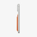 AFA11339 - MagSafe Card Holder Valentinus | 3 Cards (Mag Fit) in Orange showing side