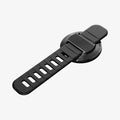 AMP11740 - Stroller Mount | OM200 (Mag Fit) showing the back of the magnetic phone mount with the adjustable strap extended