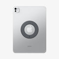 AMP09191 - OneTap Clamp in Space Gray showing the back with magnet ring attached to the device