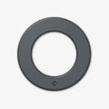 AMP09191 - OneTap Clamp in Space Gray showing the front of the magnet ring