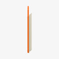 AFA09233 - Galaxy S25 Case MagSafe Card Holder Nano Pop (MagFit) in Orange Beige showing the side