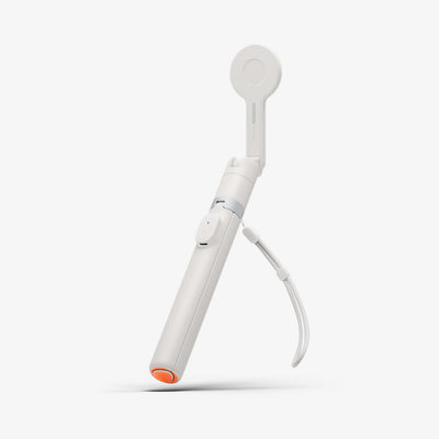 AMP09535 - s581w selfie stick magfit in dune beige showing the front.