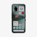 ACS08567 - Nothing Phone (3) Case Ultra Hybrid in Crystal Clear showing the front