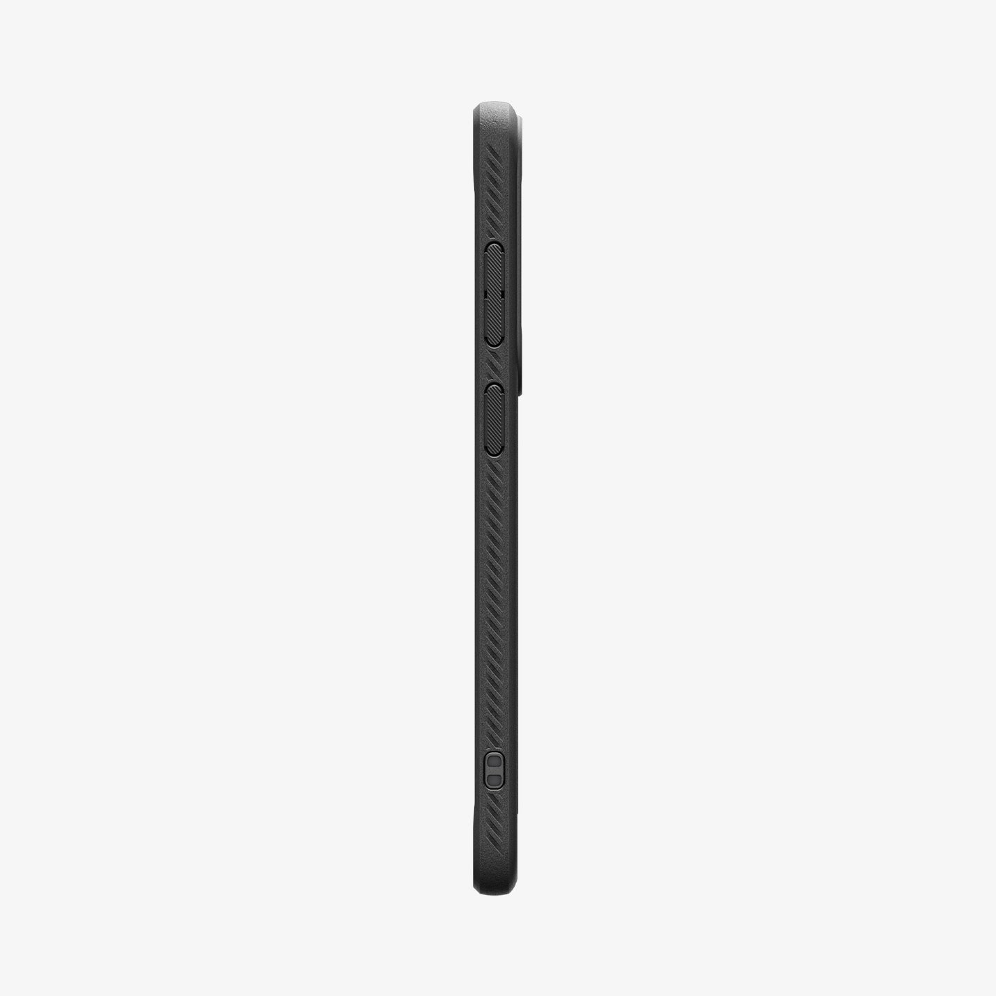 ACS11639 - Galaxy S26 FE Rugged Armor showing slim side profile with textured grip and precise button covers